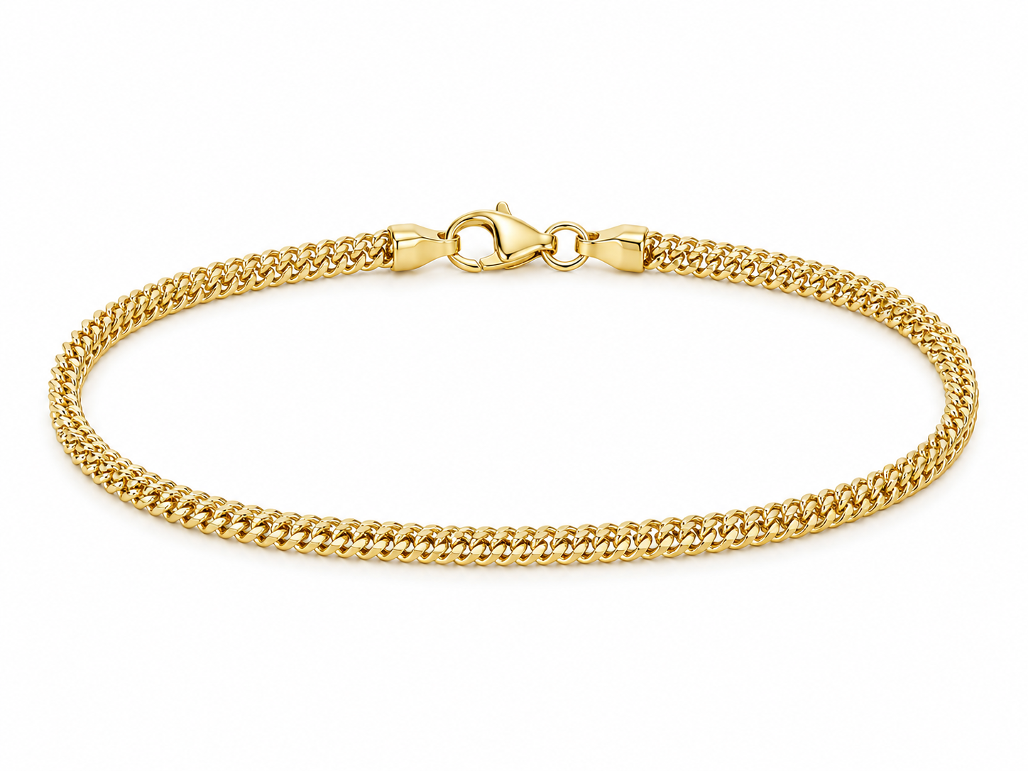 Schmales Goldarmband, 585 Gelbgold