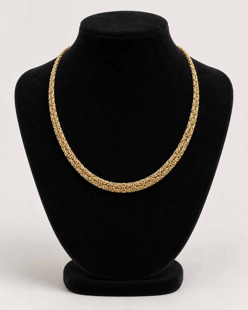 Königskette, 585 Gelbgold